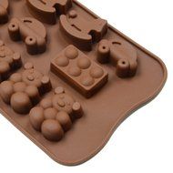 Tgp Does it Drops Silicone Ice Chocolate Cake Jelly Candy Mini Tray Pan Cube Ball Mould N2