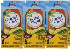 Crystal Light Iced Tea On The Go with Lemon, 10-Count, 0.7-Ounce Packages (Pack of 6) N2