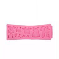 "dipshop 3D Silicone Cloth Fondant Chocolate Mold Mould Cake Decoration" shopping N5