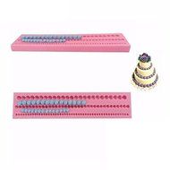 "dipshop 3D Bead Pearl Silicone Fondant Mold Cake Edge Decoration" shopping N2