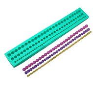 "dipshop 3D Bead Pearl Silicone Fondant Mold Cake Edge Decoration" shopping N3