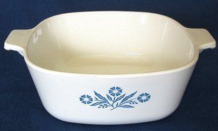 Corning Ware Blue Cornflower P-1-1/2-B Casserole - No Lid N3