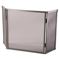 Standard Triple Panel Fire Screen (Gunmetal)