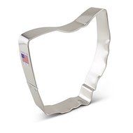 Ann Clark Ohio Cookie Cutter - 4.25 Inches - Tin Plated Steel