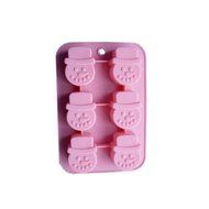 BestOfferBuy Snowman Cake Muffin Silicone Mold Mould Ice Tray N2