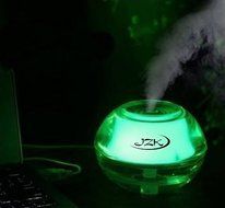 Best Cool &amp; Warm Mist Humidifier by JZK for Sinus Infection, Dry Sinuses, Eyes, Nose, Throat - Mini Personal Portable...