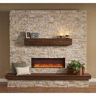 Outdoor Great Room GBL-44 Built-In Linear Electric Fireplace, 44"