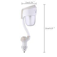 KOBWA Portable Mini Car Humidifier and Aromatherapy Essential Oil Diffuser Ultrasonic Air Purifier Mist Maker... N8
