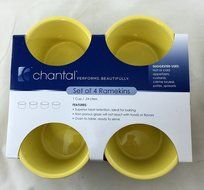 Chantal Yellow Ramekins, Set of 4