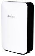 Portable Indoor Room Air Purifier with HEPA Carbon and UV, 600 sq. ft., White