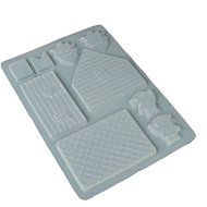 DIY Decor Tool Christmas House Cake Mold Chocolate Baking Mould Pudding Jelly shopping