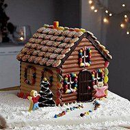 DIY Decor Tool Christmas House Cake Mold Chocolate Baking Mould Pudding Jelly shopping N2