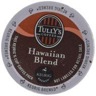 Tully&#039;s Hawaiian Blend Extra Bold Coffee Keurig K-Cups, 24 Count N3