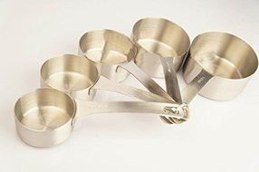 Vinmax New Stainless Steel Measuring cups Set Kitchen cooking Baking tools N3