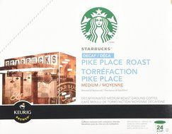 STARBUCKS Decaf PIKE PLACE ROAST 48 K-CUPS N7