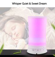 Global-store 100ml Cool Mist Humidifier Ultrasonic Aroma Essential Oil Diffuser with 4 Timer Settings 7 Color... N7