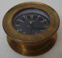 6 pcs U.S. Navy BRASS Marine WALL Clock - Little One- 100% SATISFACTION - Marine / Nautical / Boat / Maritime N9