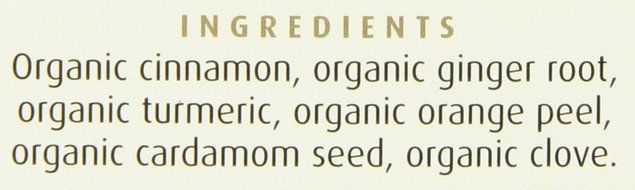 Stash Tea Organic Gold Cup Chai Herbal Tea with Turmeric, 18 Count (Pack of 6) N4