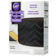 Wilton 710-2303 Decorator Preferred Fondant, 24-Ounce, Black N13