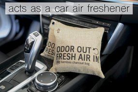 100% Natural Air Freshener Bamboo Charcoal Bags (2x200g) by Say &amp; Sincere N5