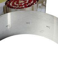 Cake &amp; Cookie Cutters DIY Adjustable Rounded Mousse Ring Retractable Circle Ring Cake Mould N6