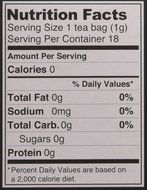 Sage Leaf Tea - Organic Herbs - 18 Bleach Free Tea Bags N2