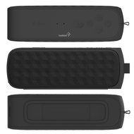 Ivation BOOMERING Splash-Proof NFC Bluetooth Speaker, Micro SD MP3 Player and Power Bank - Rechargeable 4000mAh...