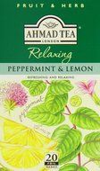Ahmad Tea - Peppermint &amp; Lemon Tea 20 Bags - 30g N5