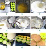 Lariy 24pcs soft Silicone Cake Muffin Chocolate Cupcake Bakeware Baking Cup Mold N5