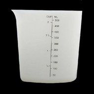 Bakeware Love Shape High Temperature Resistance Silicone Measuring Cup N2