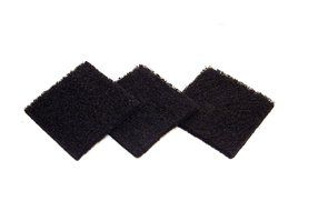 Exaco ECO 2500 Pack of Three Replacement Carbon Filters For Kitchen Compost Collector N2