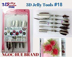 3d Gelatin Art Tools - Type 18 - 3d Jelly Cake Tools - 10 Pcs/set