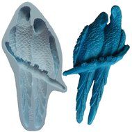 Silicone Molds Parrots Cake Decorating Fondant Gompaste Supply M4737 By Ok Molds