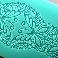 "Butterfly Lace Decorative Molds Fondant Silicone Cake Mould" shopping