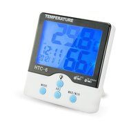 Intsun Wireless Luminous Large LCD Display Screen Indoor Thermometer Humidity Meter Hygrometer with Min/ Max Value... N3