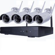Youzee Outdoor Wireless 4CH NVR 720P IP WIFI CCTV Surveillance Security System Camera N4