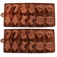 4 pcs Silicone Cake Decoration Fondant Bakeware Mould Mold Birthday Party Baby and Cartoon Themed [version:x7.8... N6