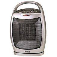 Portable Oscillating Ceramic Heater with Thermostat by Optimus , 94378897M, made of Plastic