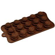 NY Cake Topsy Turvy Silicone Chocolate Mold, 15 Cavities