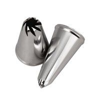 Matoen(TM) 1 Set 24pcs Cake Pastry Cream Piping Nozzles Decorating Stainless Steel N8