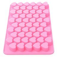 Xcellent Global 20 PCS Mini Heart Shape Silicone Ice Cube , Pink M-HG011x20