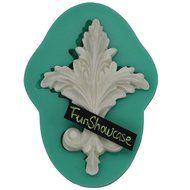 Funshowcase Baroque Style Curlicues Scroll Lace Fondant Silicone Mold for Sugarcraft, Cake Border Decoration,... N3