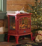 Square Foot Electric Stove Finish: Red