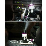 EASYTAR Car Humidifier with USB charger, 5V/2.1A 2 Smart Port Car Charger ,Essential Oil Aroma Diffuser, Air Purify... N8