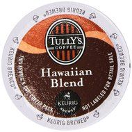 Tully's Hawaiian Blend Extra Bold Coffee Keurig K-Cups, 24 Count N6