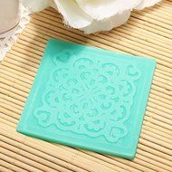 Lace Hollow-out Window Silicone Sugar Cake Mold N6