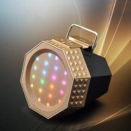 Smileto Smart Portable Wireless Bluetooth Speaker With Colorful LED Light, 4.0 Stereo, Support U-disk TF card,... N2