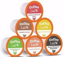 Coffee Lab - Unique Flavored Coffee Variety Sampler Pack for Keurig K-Cup Brewer 36 Count