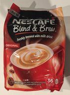 Nescafe 3in1 Instant Coffee - Original 1 bag (36 sachets x 20g)