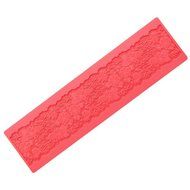 Anti-skidding Flower Edible Cake Lace Mats Silicone Cake Border Decoration Mat Pad for Fondant Cake Art Kitchenware...